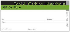 Gift Certificate
